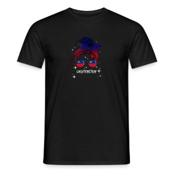 Liechtenstein - Männer T-Shirt - Schwarz - Vorne - AI Model Male 178 light (178cm)