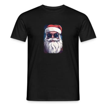 Frohe Weihnachten - Männer T-Shirt - Schwarz - Vorne - AI Model Male 178 light (178cm)