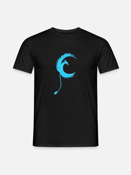 Drache - Männer T-Shirt - Schwarz