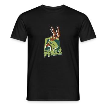 Myth Palatinate Palz Palatinate dialect Palatine - Men's T-Shirt - black - Front - AI Model Male 178 light (178cm)