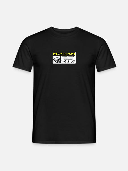 Turbo Race Warning - Men's T-Shirt - black