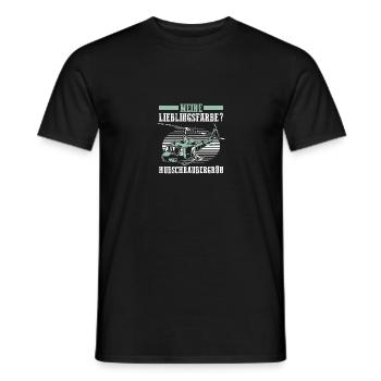 Pilot Helicopter Helicopter - Men's T-Shirt - black - Front - AI Model Male 178 light (178cm)