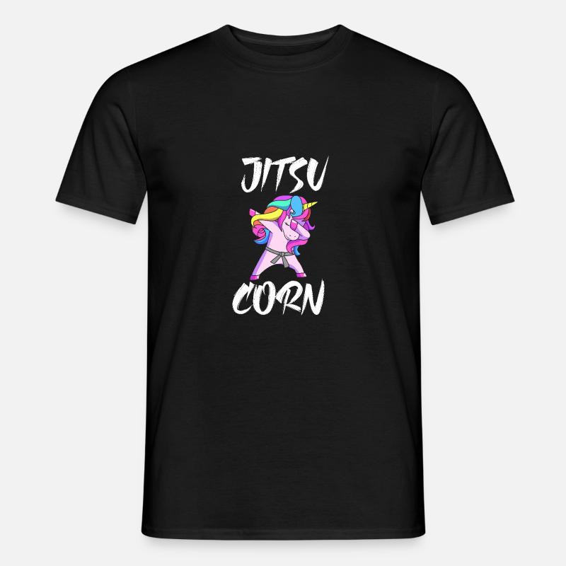 Jiu Jitsu Selbstverteidigung - Männer T-Shirt - Schwarz