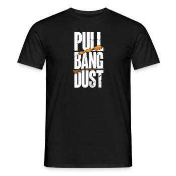 Trapschießen Skeet Tontaubenschießen - Männer T-Shirt - Schwarz - Vorne - AI Model Male 178 light (178cm)