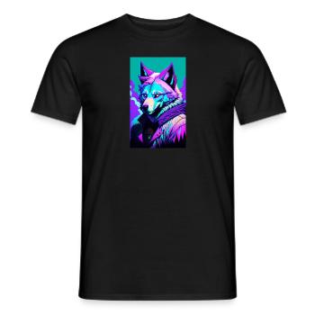 Werwolf | Wolf | Fabelwesen | Monster | Mystisch - Männer T-Shirt - Schwarz - Vorne - AI Model Male 178 light (178cm)