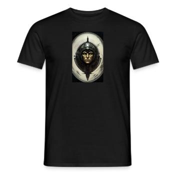 Extraterrestre | OVNI | Vaisseau spatial | PAU | étranger - T-shirt homme - noir - Devant - AI Model Male 178 light (178cm)