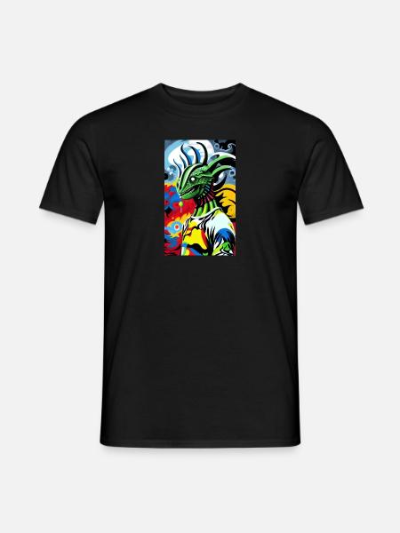 Alien | UFO | Spaceship | UAP | alien - Men's T-Shirt - black