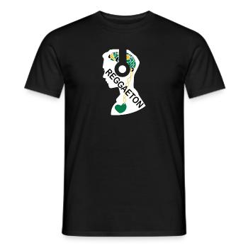 Mein Herz Schlägt Für Reggaeton - Männer T-Shirt - Schwarz - Vorne - AI Model Male 178 light (178cm)