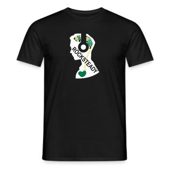 Mon cœur bat pour Rocksteady - T-shirt homme - noir - Devant - AI Model Male 178 light (178cm)