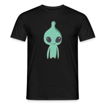 Alien - T-shirt homme - noir - Devant - AI Model Male 178 light (178cm)