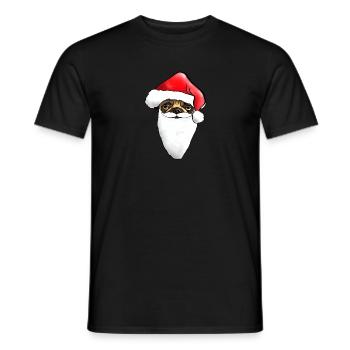 Carlin de Noël - Carlin de Noël laid - - T-shirt homme - noir - Devant - AI Model Male 178 light (178cm)
