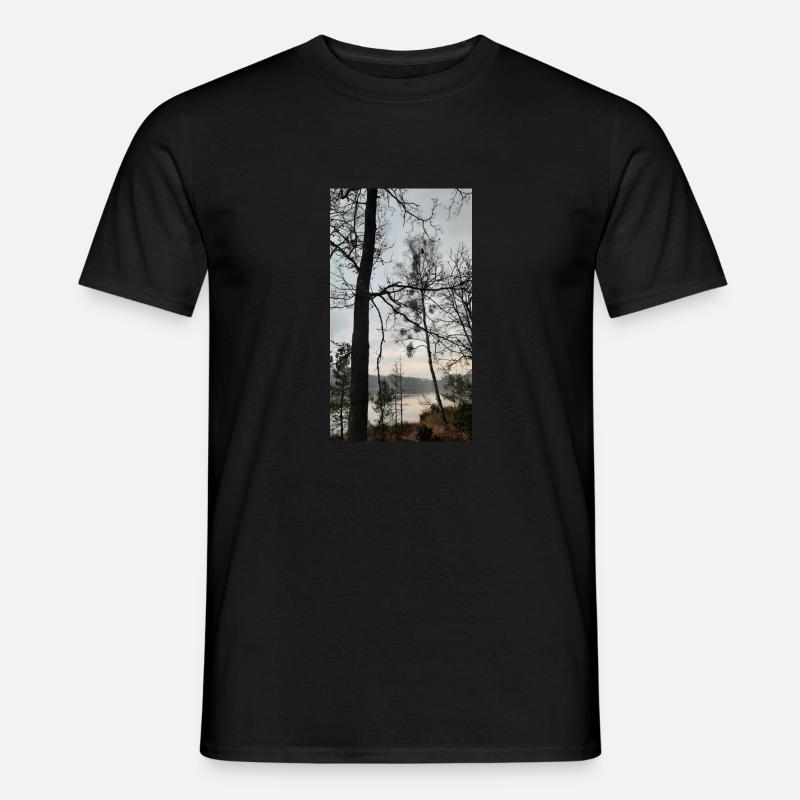 Wald - Männer T-Shirt - Schwarz