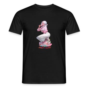 Sweet Dreams - Men's T-Shirt - black - Front - AI Model Male 178 light (178cm)