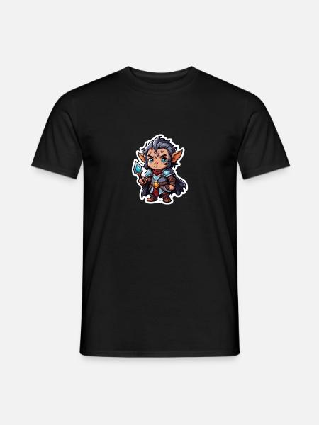 Dungeon Waldläufer - Männer T-Shirt - Schwarz