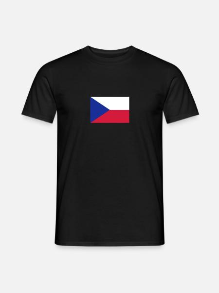 Tschechien - Männer T-Shirt - Schwarz