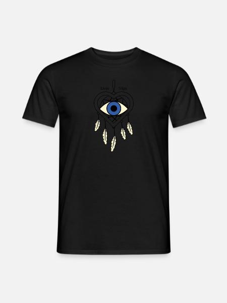 LivinTrips dreamcatcher - Men's T-Shirt - black