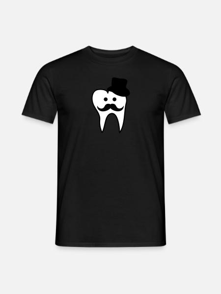 Zahnmoustache - T-shirt homme - noir