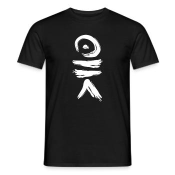 Önk - Männer T-Shirt - Schwarz - Vorne - AI Model Male 178 light (178cm)