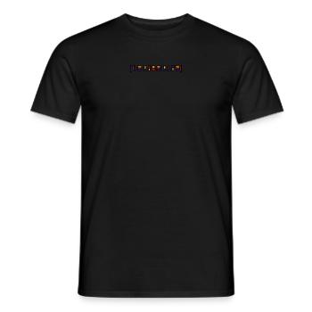 DELIBERATE clr - Männer T-Shirt - Schwarz - Vorne - AI Model Male 178 light (178cm)