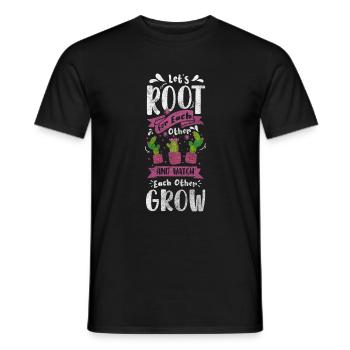 Kakteen Stacheln Sommer - Männer T-Shirt - Schwarz - Vorne - AI Model Male 178 light (178cm)
