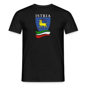 Istrien Tourist Hrvatska Kroatein Urlaub Balkan Re - Männer T-Shirt - Schwarz - Vorne - AI Model Male 178 light (178cm)