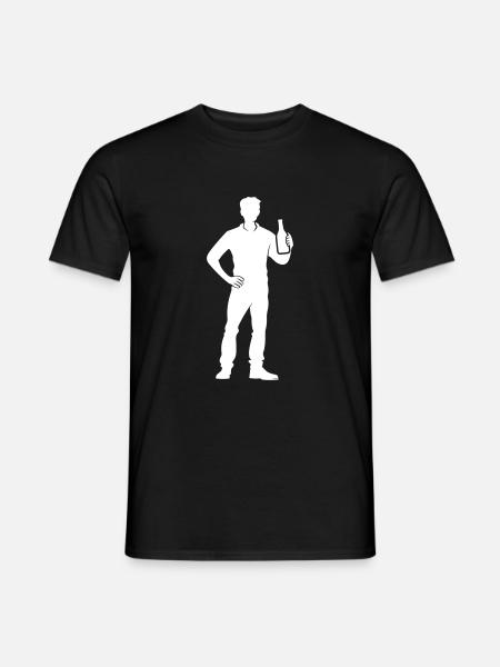 Beer Drinking Party - Men's T-Shirt - black