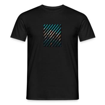 T-shirt mit bild - Männer T-Shirt - Schwarz - Vorne - AI Model Male 178 light (178cm)