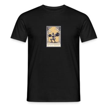 Tarot Cards Muscle Mommy for Strength & - Men's T-Shirt - black - Front - AI Model Male 178 light (178cm)