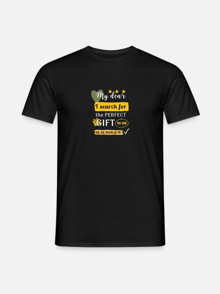 Perfect Gift - T-shirt homme - noir