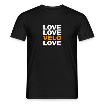 Cadeau vélo roue vélo vélo vélo - T-shirt homme - noir - Devant - AI Model Male 178 light (178cm)