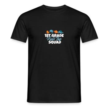 Escouade d’excursion de 1ère année Animaux de l’océan - T-shirt homme - noir - Devant - AI Model Male 178 light (178cm)