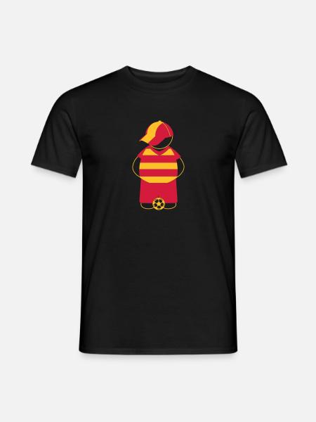 Supporter Lens floqué - T-shirt homme - noir