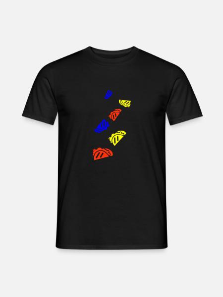 Hot dog hunger - Men's T-Shirt - black