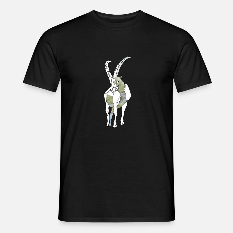 Polygon Capricorn - Männer T-Shirt - Schwarz