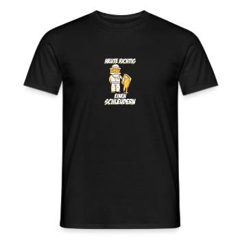 Richtig einen schleudern Bienen Imker Imkerei - Männer T-Shirt - Schwarz - Vorne - AI Model Male 178 light (178cm)