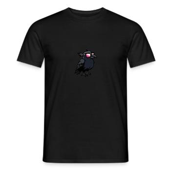Rabe Krähe Cool Tier - Männer T-Shirt - Schwarz - Vorne - AI Model Male 178 light (178cm)