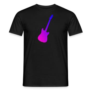 Guitariste Guitariste Hommes Guitariste Femmes - T-shirt homme - noir - Devant - AI Model Male 178 light (178cm)