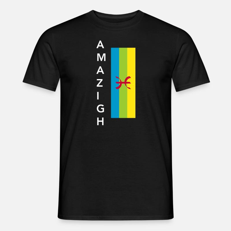 Amazigh - Männer T-Shirt - Schwarz
