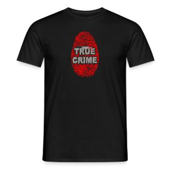 True Crime Fans Series Friends en cadeau - T-shirt homme - noir - Devant - AI Model Male 178 light (178cm)