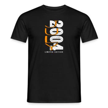 Juillet 2004 - T-shirt homme - noir - Devant - AI Model Male 178 light (178cm)
