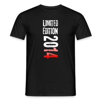 LIMITED EDITION 2014 - T-shirt homme - noir - Devant - AI Model Male 178 light (178cm)