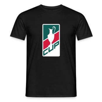 Coupe - T-shirt homme - noir - Devant - AI Model Male 178 light (178cm)