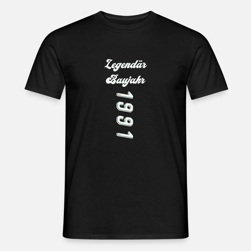 1991 - Männer T-Shirt - Schwarz