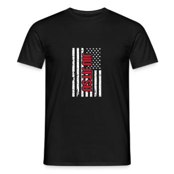Jiu Jitsu Self Defense - Men's T-Shirt - black - Front - AI Model Male 178 light (178cm)