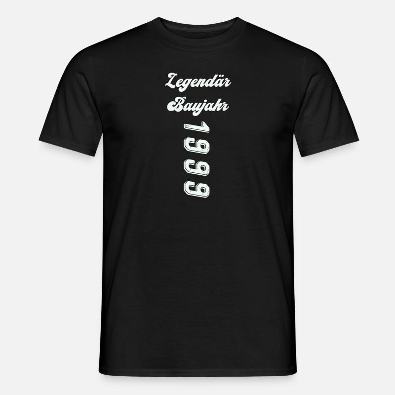 1999 - Männer T-Shirt - Schwarz