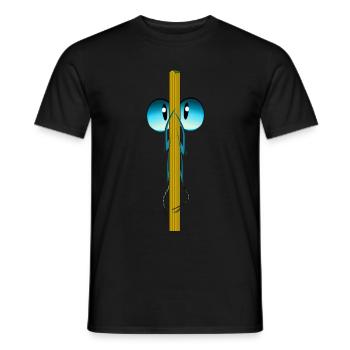 insect - Men's T-Shirt - black - Front - AI Model Male 178 light (178cm)