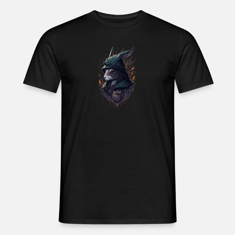 Rabbit Hunter - Männer T-Shirt - undefined