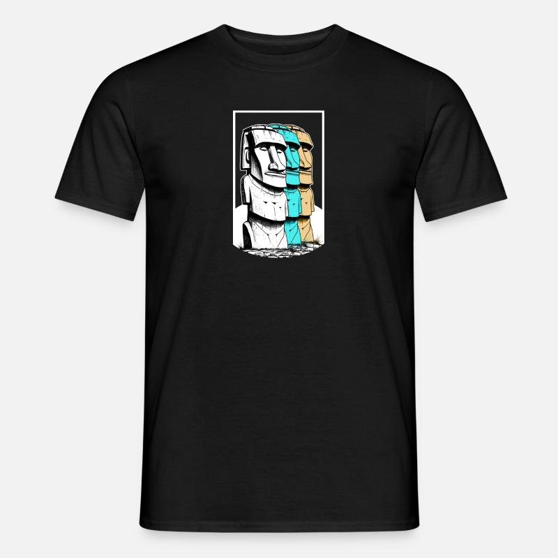 OsterInseln - Männer T-Shirt - Schwarz