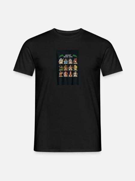 Ancient Greek Gods - Männer T-Shirt - Schwarz