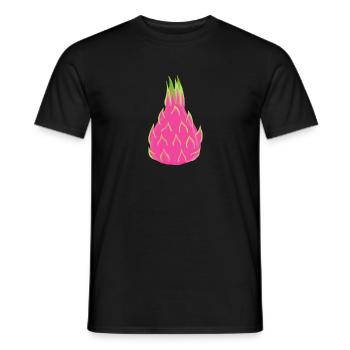 Drachenfrucht - Männer T-Shirt - Schwarz - Vorne - AI Model Male 178 light (178cm)